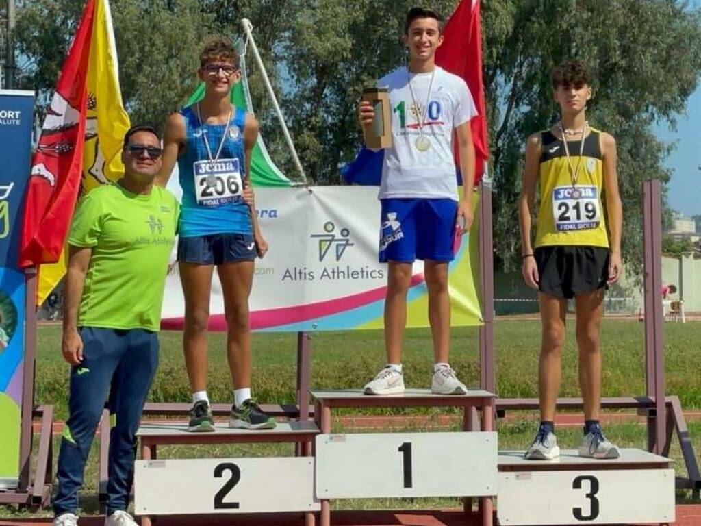 Un partinicese è campione di atletica nei 60 metri in Sicilia, surclassa tutti con un tempo record nella categoria “ragazzi”