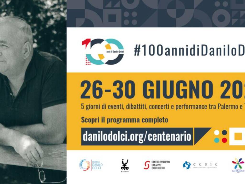 Tra Trappeto e Palermo 5 giorni di eventi per ricordare il sociologo cultore della nonviolenza Danilo Dolci nel centenario della nascita